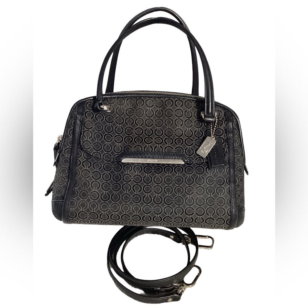 Coach Madison Georgie #30406 Signature Convertible Satchel Crossbody Bag